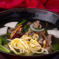 Gal Bi Tang 갈비탕 · Beef short rib soup