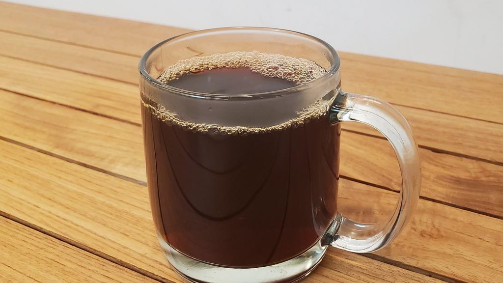 FILTER COFFEE · tartine filter blend by coffee manufactory, with rich notes of almond, dark chocolate, and cherry. 70% colombia risaralda, 30% ethiopia yirgacheffe; sustainably roasted using cloudroasting
