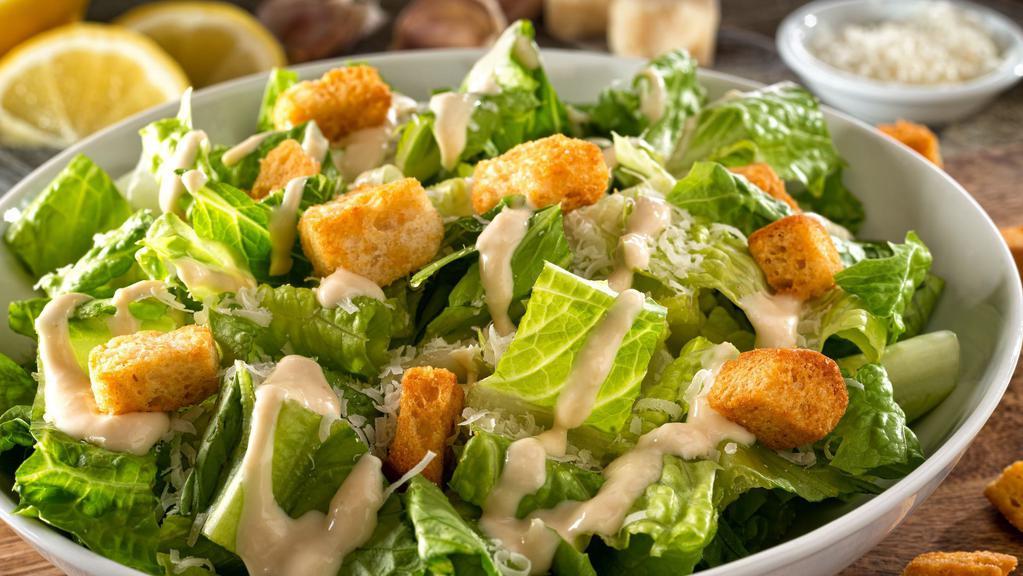 Caesars Salad · Lettuce, croutons, fresh parmesan cheese.