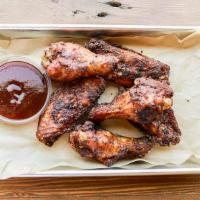 Chicken Wings · house dry rub, smoked and flash fried (does not come with sauce)