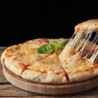 10'' Cheese Pizza · Choice of your dough, marinara sauce and cheese.