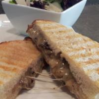 Grilled Truffle Cheese · Sottocenere al Tartugo (Italian semi-soft cheese studded with slices of rich, black truffles...