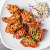 14. Chicken Wings · Korean style spicy deep fried chicken wings.