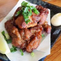 Chicken Karaage · Japanese style fried chicken Waraku style.
