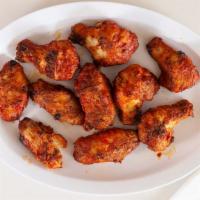 Spicy Hot Wings · 10 pieces.