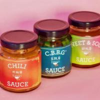 Sauce Trio · Get all three so your tastebuds can be happy. You’re welcome :)
