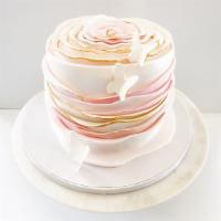 Butterfly Rose Cake · The best of both worlds. Give the gift of both cake and roses with this rose-shaped cake.

T...