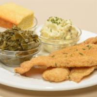 Basa Dinner · Plus choice of two sides