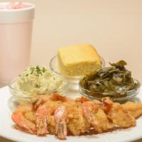 Fried Shrimp Dinner · Plus choice of two sides