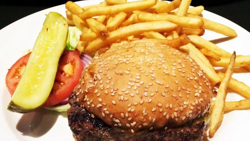 CLASSIC BURGER.. · 1/2lb certified angus beef, served on toasted sesame brioche bun