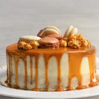 Caramel Mystique · A South American dessert with a tropical twist. A chocolate cake filled with dulce de leche ...