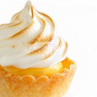 Lemon Curd · A buttery short dough tart shell filled with lemon curd, sprinkled with granulated sugar top...