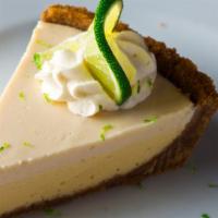 Key Lime with Meringue · A buttery short dough tart shell filled with key lime curd, sprinkled with granulated sugar ...