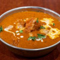 Medium Chicken Tikka Masala · Chunks of chicken that are marinated in a yogurt and spice mixture, roasted in a tandoor, an...