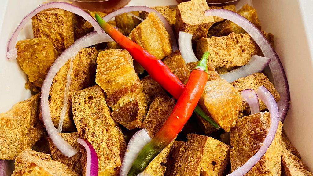 Crispy Tokwa'T Baboy · Fried Tofu and Pork Belly