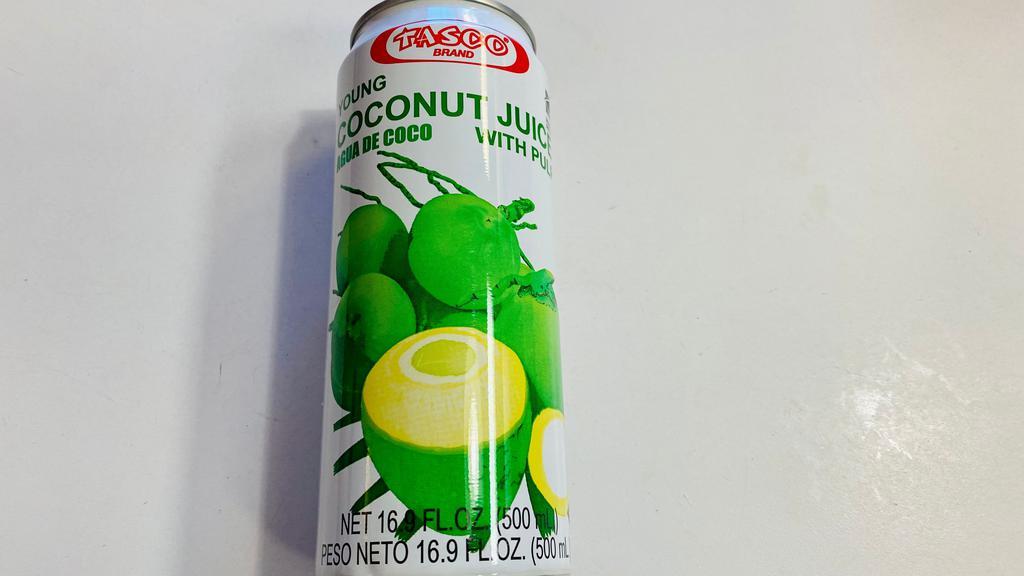 Buko Juice (in can) · Coconut juice with pulp