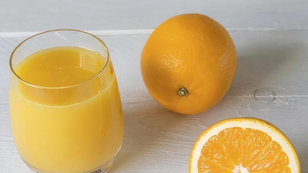 Tropicana Orange Juice · Tropicana orange juice. Served cold.