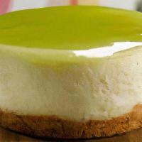 Lime Cheesecake · A graham cracker crust base topped with NY cheesecake with a splash of key lime, topped with...