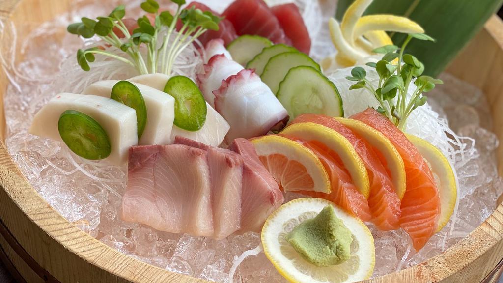Sashimi Special · 15 pieces fresh assorted sashimi.