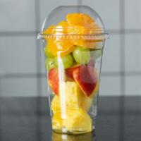 Fresh Fruit Cups  ( One Size ) · The fruits selections will vary depending on season.