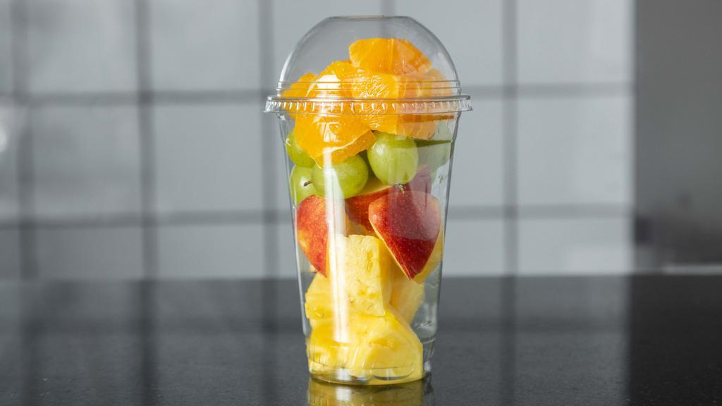Fresh Fruit Cups  ( One Size ) · The fruits selections will vary depending on season.