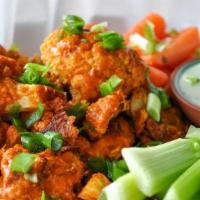 CAULIFLOWER WINGS · Fried breaded Cauliflowers with your choice of sauce