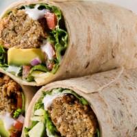 Ground Chicken Wrap · Ground Turkey cooked with Tomatoes, spices, and herbs. Stuffed in Lavash flatbread with Humm...