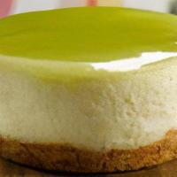 Lime/ Lemon Cheese Cake · A graham cracker crust base topped with NY cheesecake with a splash of key lime, topped with...