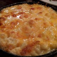 Baked Mac & Cheese · Our famous mac n' cheese