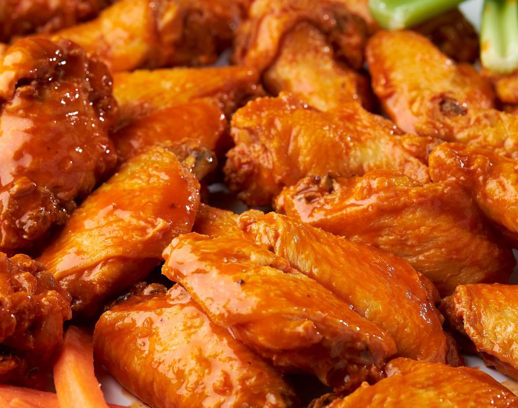 20 Wings · Your Choice of 20 Wings UD's Way or Boneless. Comes With Your Choice of Up to 3 Flavors.