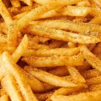 Cajun Seasoned Fries · Taste Our WOW Fries with Cajun Seasoning, The Perfect Delivery Fry!