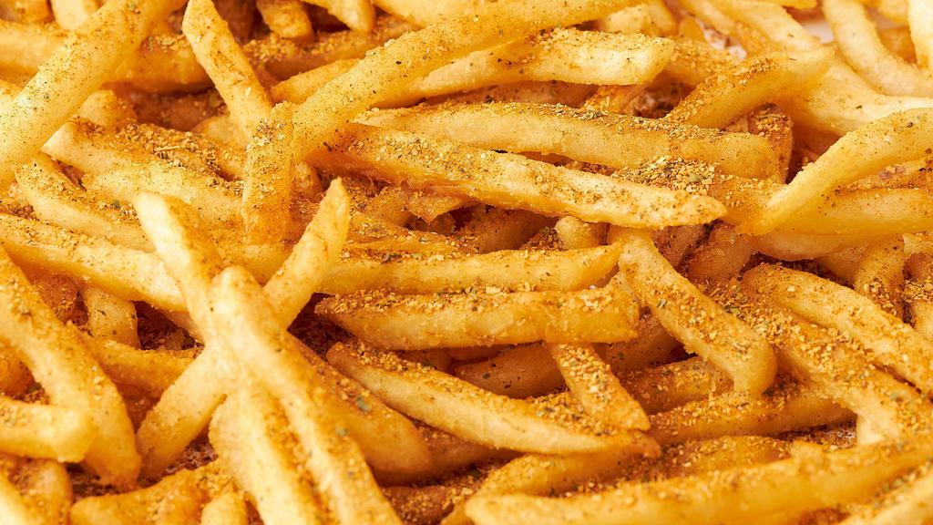 Cajun Seasoned Fries · Taste Our WOW Fries with Cajun Seasoning, The Perfect Delivery Fry!