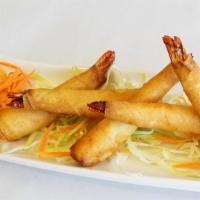 Shrimp Roll · Deep-fried home made herbal marinated shrimp dumpling served with home made sweet and sour s...