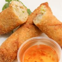 #11 Crispy Chicken  Roll · (2 Rolls in an order) serve with nouc moum sauce