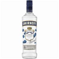 Smirnoff Blueberry (750 ml) · Smirnoff Blueberry is infused with a natural blueberry flavor for a smooth and delicious tas...