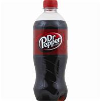 Dr Pepper 20Oz · Blend of 23 flavors married together to form a pefectly refreshing soda.