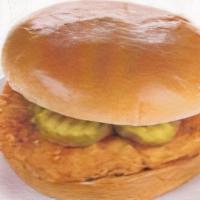 Chicken Sandwich	 · 600 Cal. Does not include biscuit.