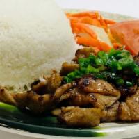 Cơm Thịt Nướng · BBQ pork rice plate