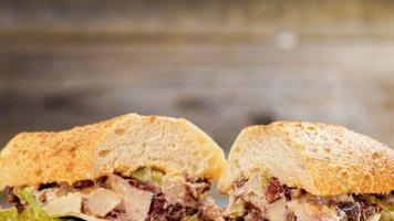 11 Chicken Salad Sandwich · All white meat chicken breast, cranberries, pecans, celery, and grapes.