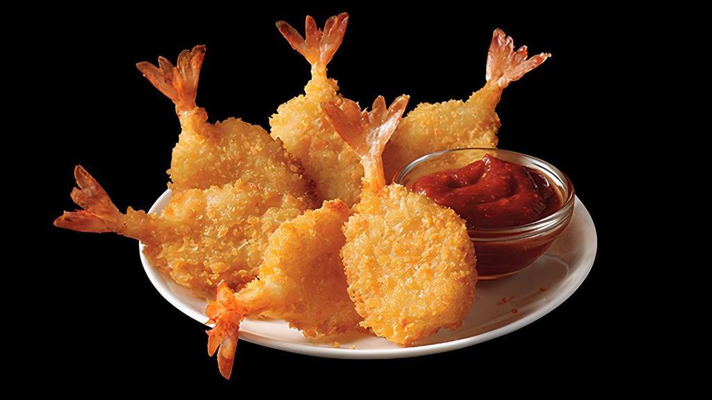 Butterflied shrimp · 8 piece butterflied shrimp with House special spicy ketchup