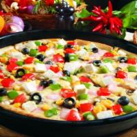Veggie Special · Mushroom, bell pepper, onions, olives & tomatoes