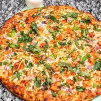 South City Special Pizza · Chicken, mushrooms, jalapeño, garlic & onion