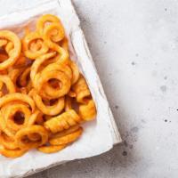 Curly Fries · Crispy curly fries.