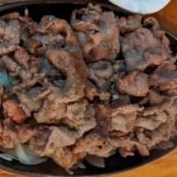 8. Bulgogi · Grilled thin sliced tender beef marinated in korean bbq sauce.