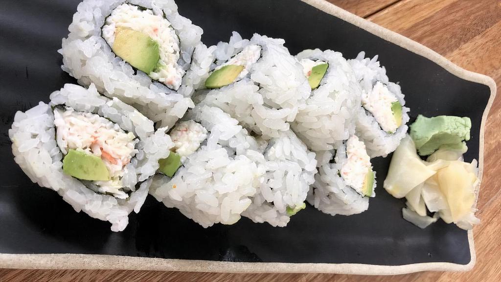 Philly Roll · Salmon, avocado, and cream cheese.
