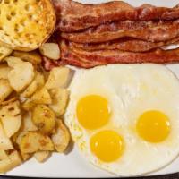 3 Eggs with Bacon · 