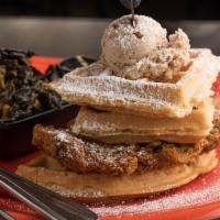 Harlem Chicken and Waffles · 1st served in a restaurant at Well's Supper Club Harlem-NY 1938, made famous by Roscoe's chi...