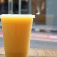 Fresh Squeezed Orange Juice · Squeezed in house