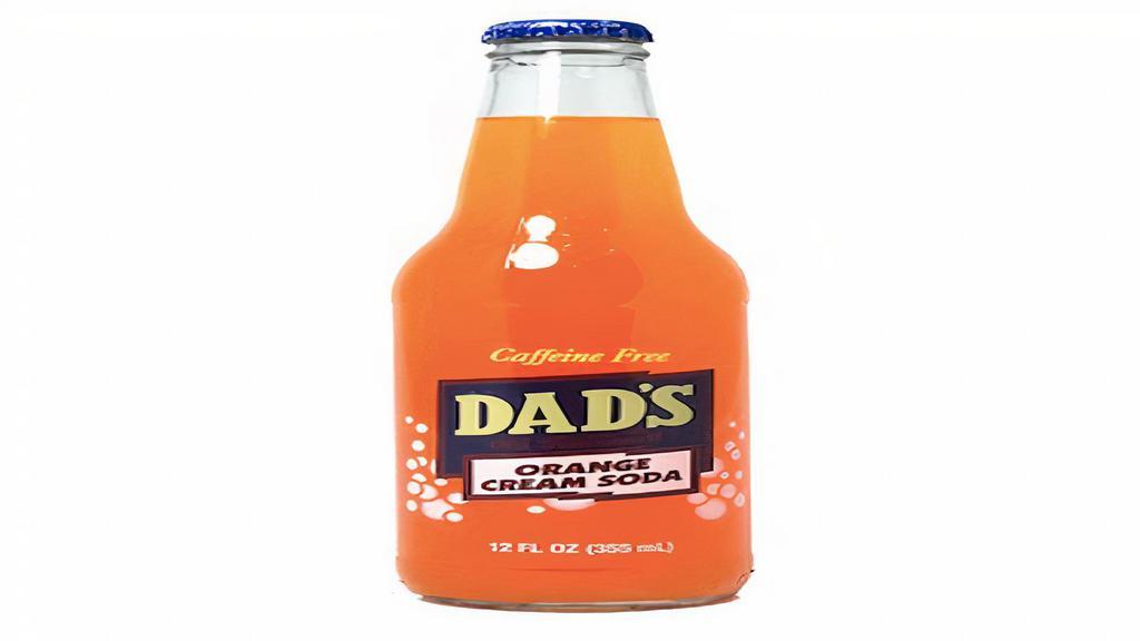 Dad's Orange Cream Soda · Dad's old fashioned orange cream soda
