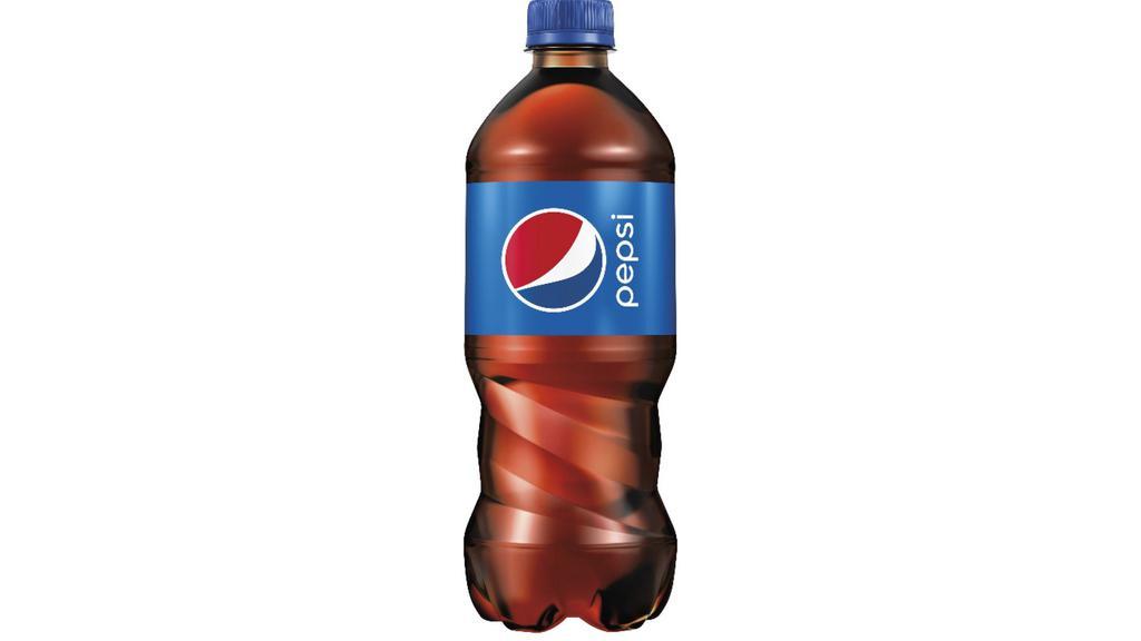 Bottled Soda (20 oz.) · Your choice of soda, served cold.